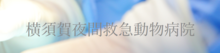 横須賀夜間救急動物病院は年中無休の夜間診療専門の救急動物病院です（臨時休診あり）。大切な家族の安心をサポートします。